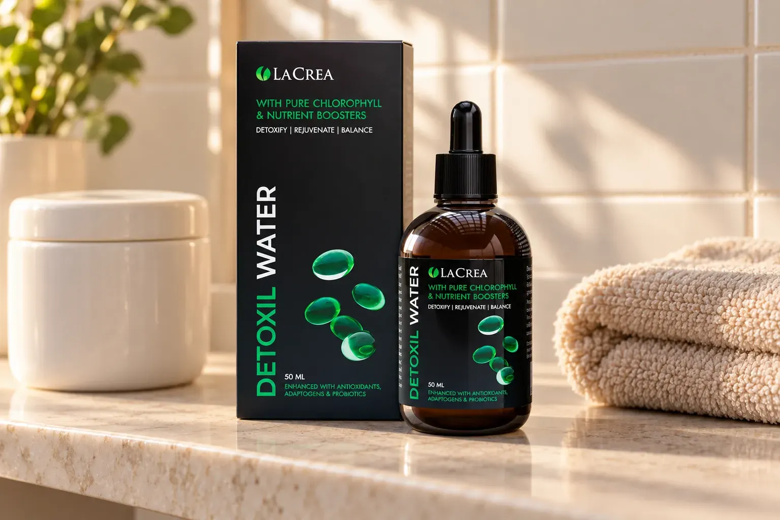 Detoxil Water Parasites — opakowanie na co dzień