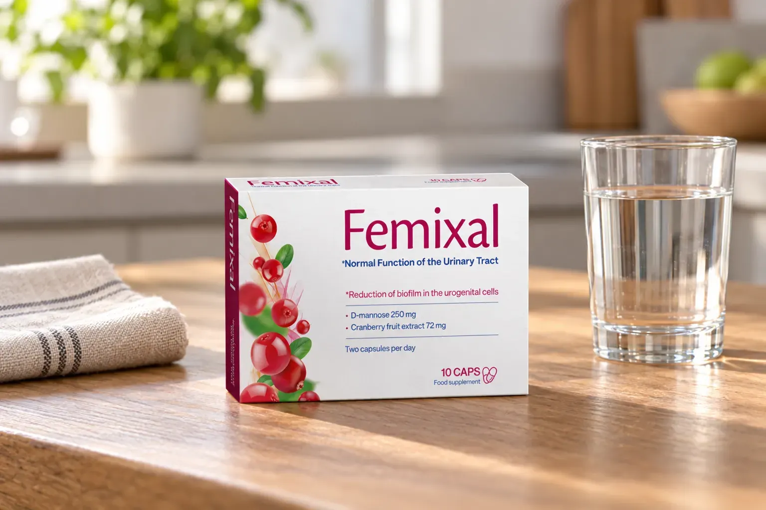 Femixal — opakowanie na co dzień