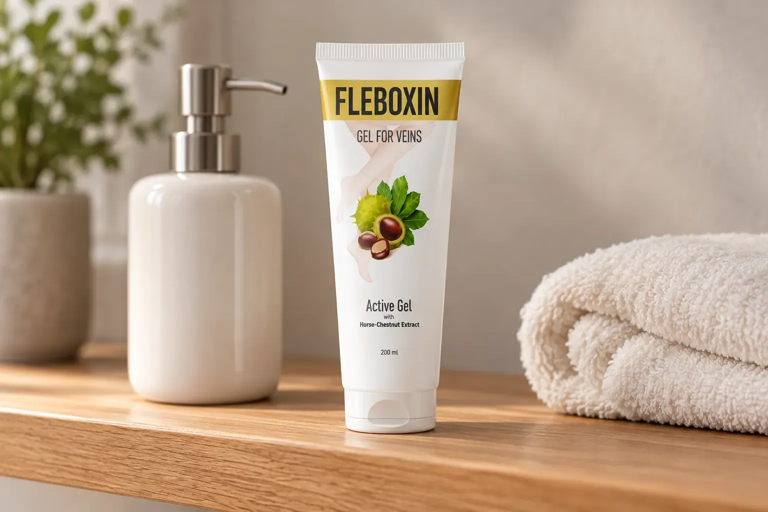 Fleboxin — opakowanie na co dzień
