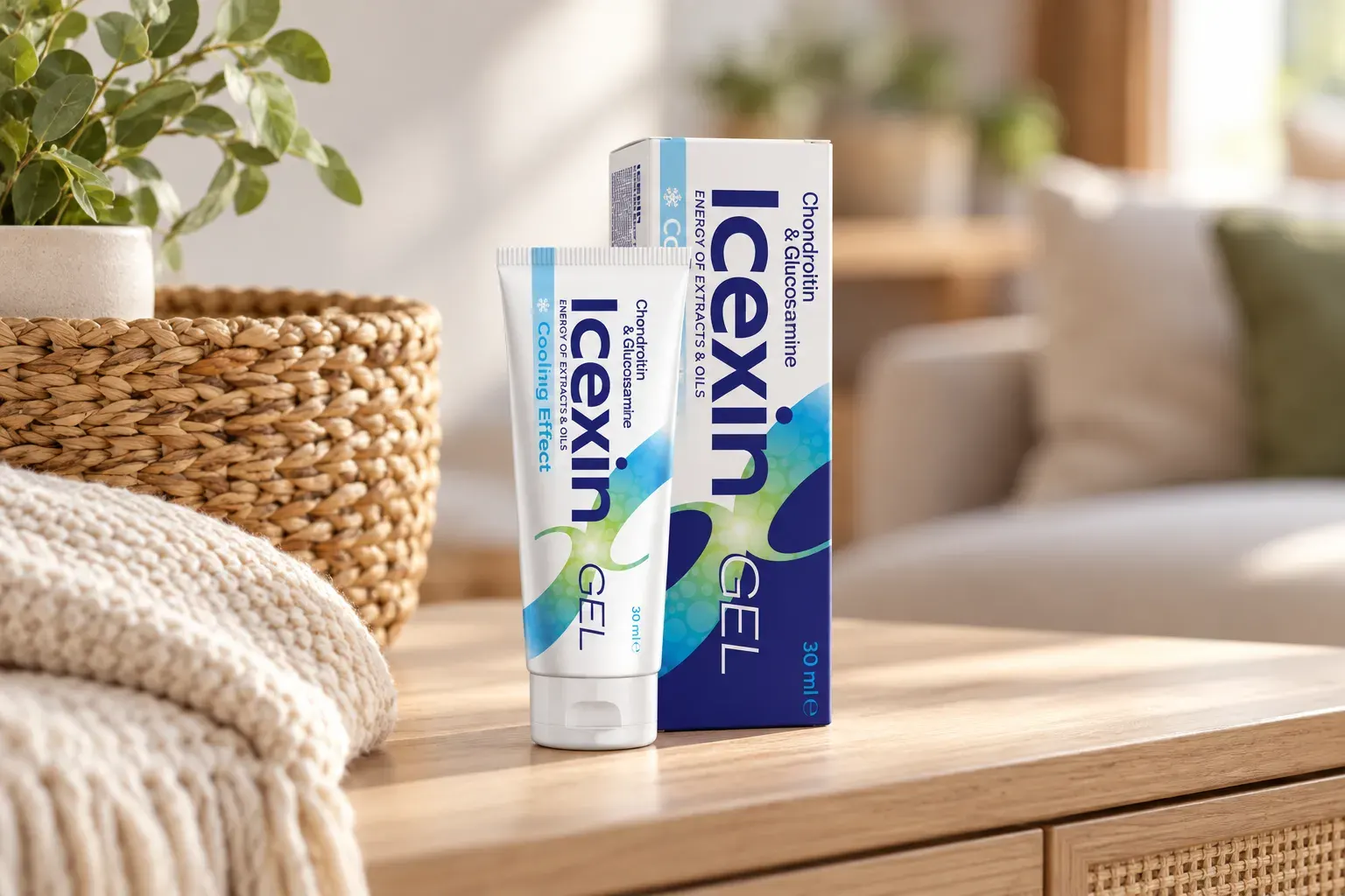 Icexin — opakowanie na co dzień