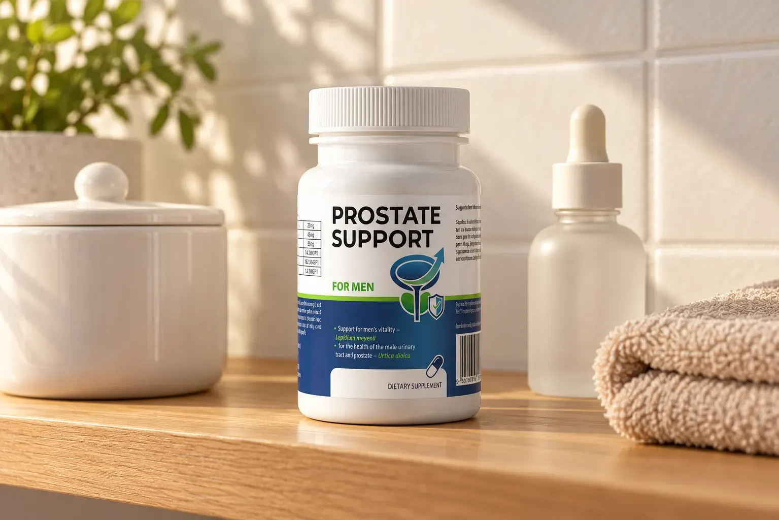 Prostate Support — opakowanie na co dzień