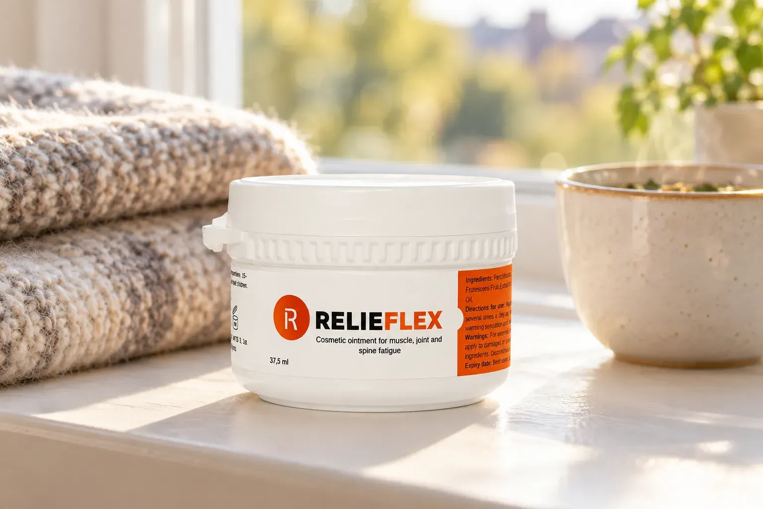 RelieFlex — opakowanie na co dzień