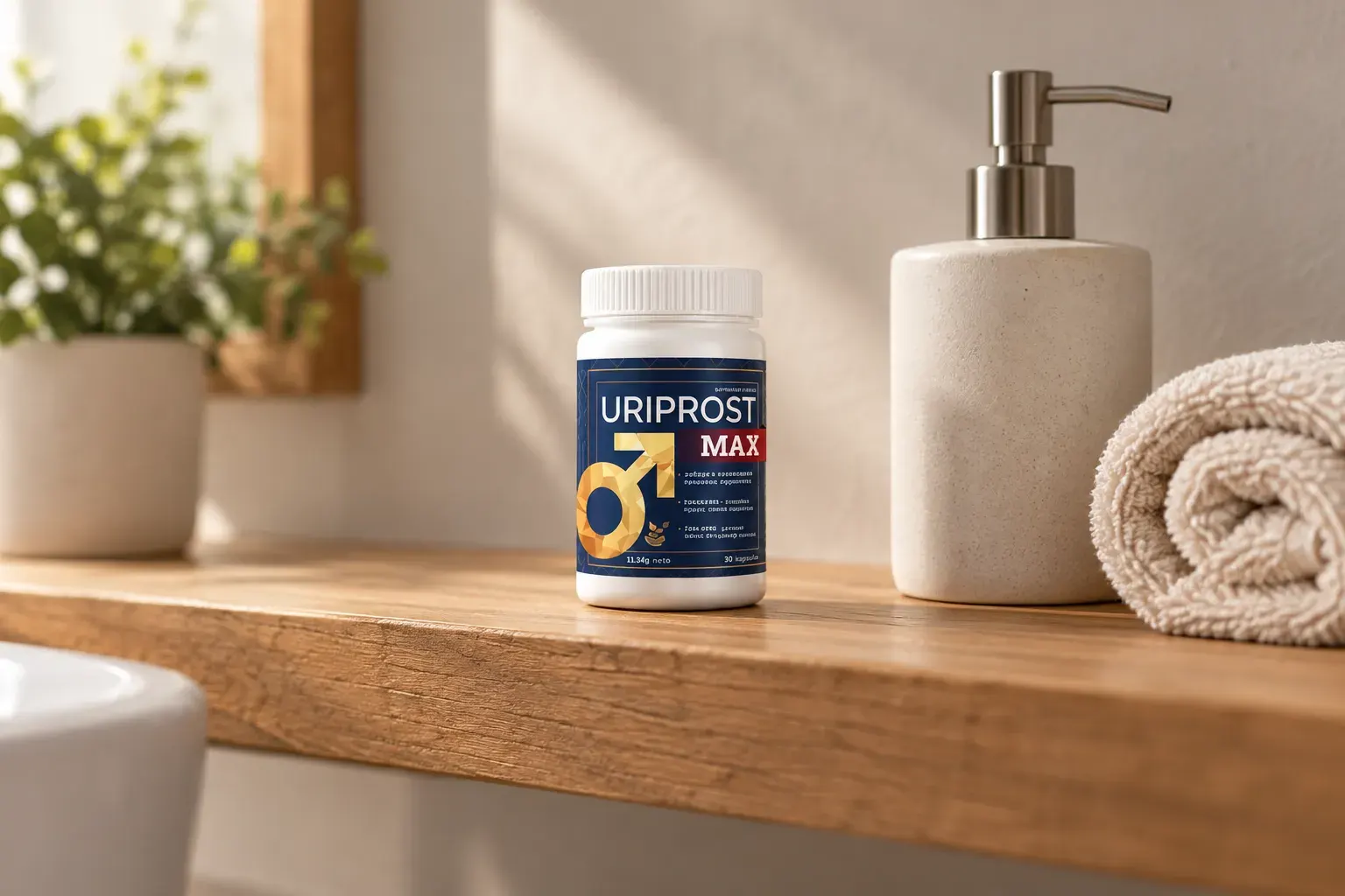 Uriprost Max — opakowanie na co dzień